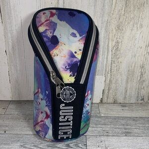 Justice J Sport Multi-Color Desktop Pencil Soft Case.